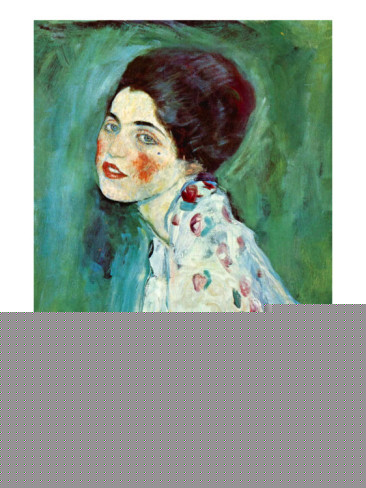 Portrait of a Lady - Gustav Klimt Paintings